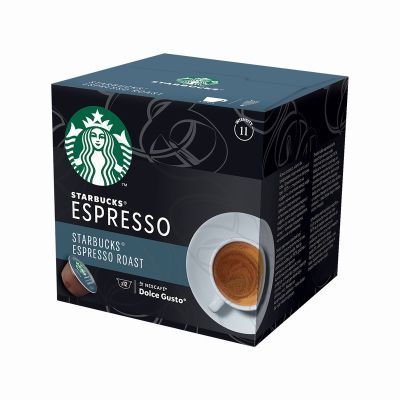 Кафе капсула Starbucks Espresso Roast 12 бр., съвместими с Dolce Gusto