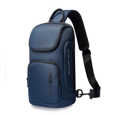 Чанта BANGE Crossbody DX Blue 5 джоба, 6 l