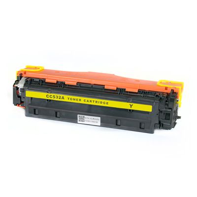 Тонер касета Yellow HP no. 304A CC532A Съвместим консуматив, стандартен капацитет 2 800 стр.