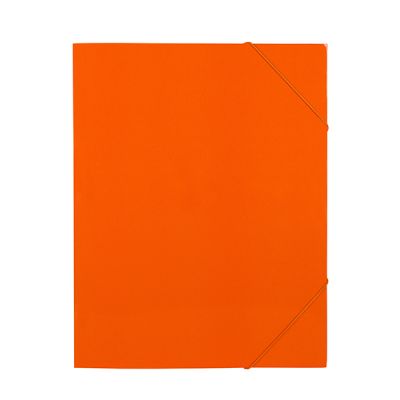 Папка с три капака и ластик StandardКартон, А4 Оранжева