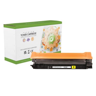 Тонер касета Static Control Yellow Brother TN-423Y SUPER PREMIUM Съвместим консуматив, голям капацитет 4 000 стр.