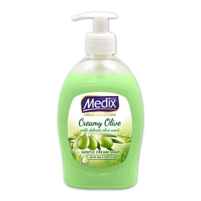 Течен сапун Medix Помпа 400 ml Creamy Olive