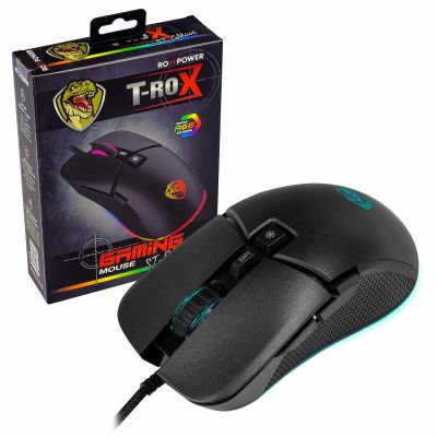 Мишка ROXPOWER T-ROX STGM005 Оптична, USB, Черна