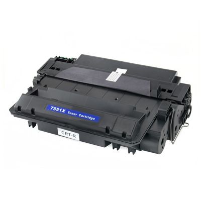 Тонер касета Black HP no. 51X Q7551X PREMIUM Съвместим консуматив, голям капацитет 13 000 стр.