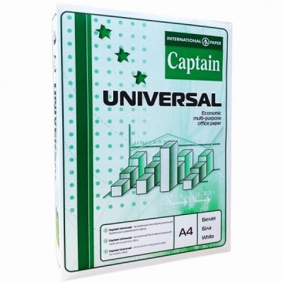 Хартия Captain UniversalA4 500 л. 80 g/m2