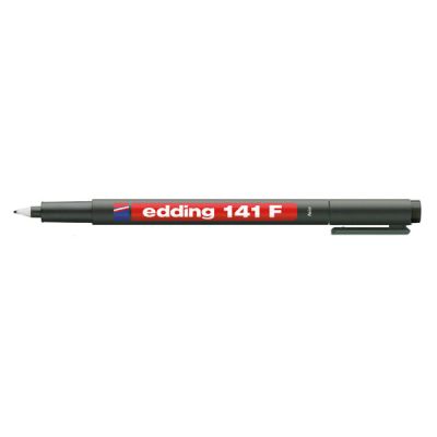 Универсален перманентен OHP маркер Edding 141F 0.6 mm Черен