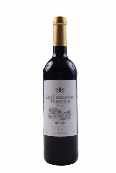 Вино Les Terrasses Prestige Merlot 75 CL
