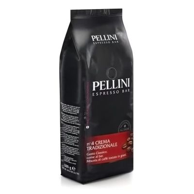 Кафе Pellini  N4 Crema Tradizionale, на зърна, 1 kg