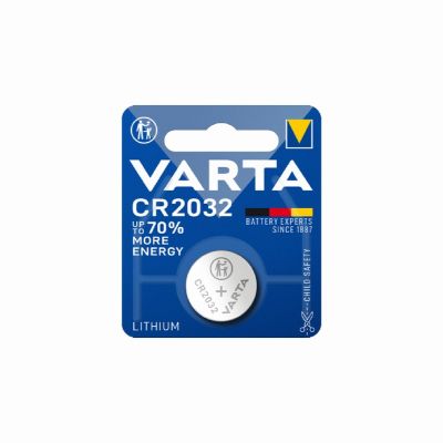 Батерия Varta Electronics Lithium CR2032 Литиева, 3V, 1 бр.