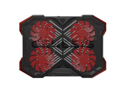 Охлаждаща система Genesis Laptop Cooling Pad Oxid 260 15.6-17.3 4 Fans, Led Light, 2 Usb