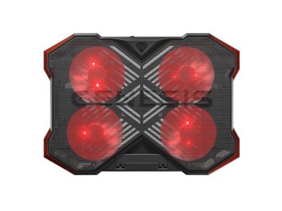Охлаждаща система Genesis Laptop Cooling Pad Oxid 260 15.6-17.3 4 Fans, Led Light, 2 Usb