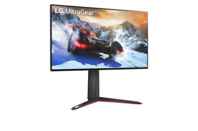Монитор LG 27GP95RP-B, 27", UltraGear Nano IPS 1ms, AG, UHD 4K (3840x2160), 144Hz (up to 160 Hz), HDR 600, 1000:1, 400cd/m2, DCI-P3 98%, USB3.0 (1up/2down), 4K & VRR Up to 120Hz, AMD Free-sync, NVIDIA G-Sync, HDMI 2.1, DP, Height Adjustable, Pivot, Tilt,