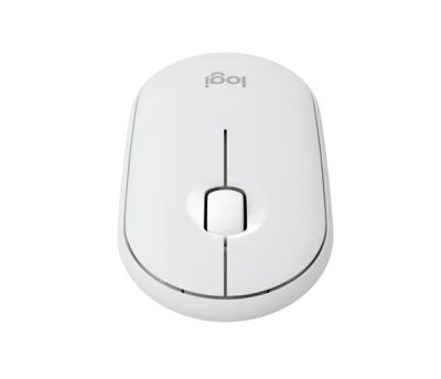 Мишка Logitech Pebble Mouse 2 M350s - TONAL WHITE - BT - N/A - EMEA-808 - DONGLELESS