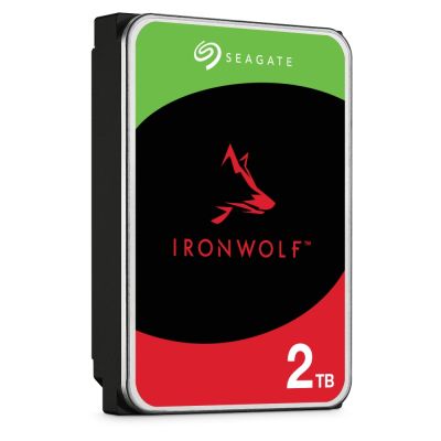 Твърд диск Seagate IronWolf 2TB ( 3.5", 256MB, 5400 RPM, SATA 6Gb/s )