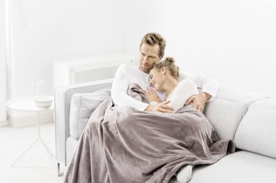 Термоподложка Beurer HD 75 Cosy Taupe Heated Overblanket; 6 temperature;auto switch-off 3 hours; removable switch; washable at 30°, Oko-Tex 100; 180(L)x130(W)cm