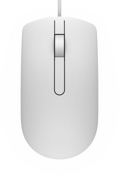 Мишка Dell MS116 Optical Mouse White