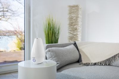 Овлажнител на въздух Beurer LB 37 air humidifier white; ultrasound humidification technology; 15 aroma pads; clianing brush; 20 watts; max. 20m2