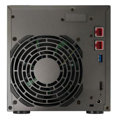 Мрежов сторидж Asustor Lockerstor AS6704T, 4 Bay NAS, Intel Jasper Lake Quad-Core 2.0GHz, 4GB RAM DDR4, 2.5GbE x 2, M.2 SSD Slotsx4 (Diskless), USB 3.2 Gen 2x2, Toolless installation, with hot-swappable tray, hardware encryption, MyArchive, EZ connect, EZ