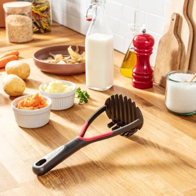 Преса Tefal K2071214, Ingenio, Potato masher, Kitchen tool, Naylon/Fiberglass, 31x11x9cm, Up to 230°C, Handwash preffered, black