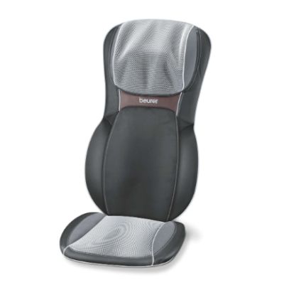 Масажор Beurer MG 295 HD 3D Shiatsu seat cover black, 3D back massage, 2 rotating Shiatsu neck massage, Movement along the spine, 3 individually selectable massage areas, 2 speed settings, Leather-effect surface washable PU, Washable mesh cover for neck (
