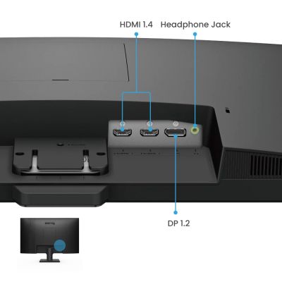 Монитор BenQ GW2790, 27" IPS, GtG 5ms, 1920x1080 FHD, 100Hz, 99% sRGB, Eye Care Reminder, Flicker-free, LBL+, B.I. Gen 2, 1300:1, 20M:1 DCR, 8 bit, 250cd/m2, 2xHDMI, DP, Sp.2x2W, Headphone jack, Line In, Tilt, Vesa, ES 8.0, TCO 9.0, TUV, Ultra Slim Bezel,