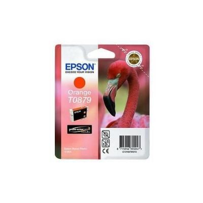 Консуматив Epson T0879 Orange Ink Cartridge - Retail Pack (untagged) for Stylus Photo R1900