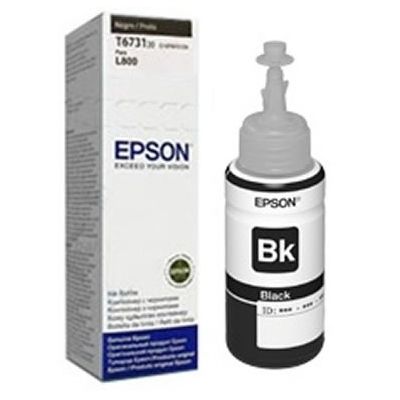 Консуматив Epson T6731 Black ink bottle, 70ml