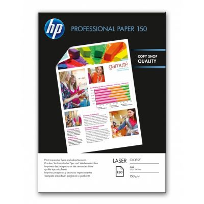 Хартия HP Professional Glossy Laser Paper 150 gsm-150 sht/A4/210 x 297 mm