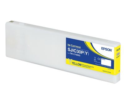 Консуматив Epson SJIC30P(Y): Ink cartridge for ColorWorks C7500G (Yellow)