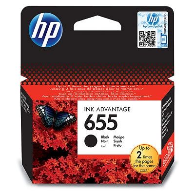 Консуматив HP 655 Black Ink Cartridge