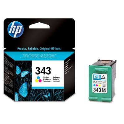Консуматив HP 343 Tri-color Inkjet Print Cartridge