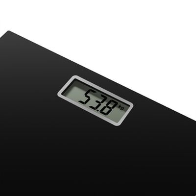 Везна Tefal PP1400V0, Premiss Black, glass platform (30x30x2cm), 150kg /100 g, display (65x28mm), 1 battery CR 2032