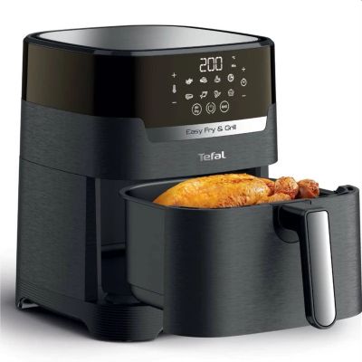 Уред за здравословно готвене Tefal EY505815, EASY FRY&GRILL 2IN1