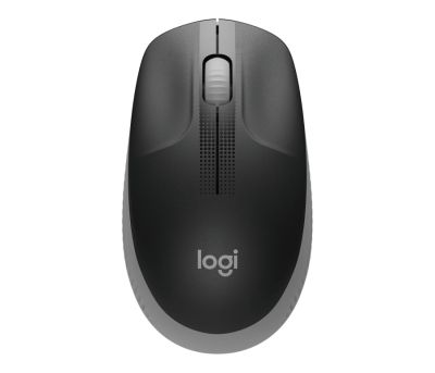 Мишка Logitech M190 Full-size wireless mouse - MID GREY - 2.4GHZ - N/A - EMEA - M190