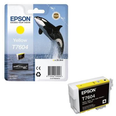 Консуматив Epson T7604 Yellow