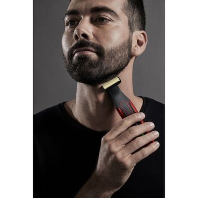 Тример Rowenta TN6040F4 Hybrid Forever Sharp Orange Style, beard, cordless, waterproof 3-in-1, self-sharpening blades, 100% stainless steel, minimum cutting length 0.4mm, precision setting 1mm, beard blade size 32mm, 120min autonomy, charging time 1h30min