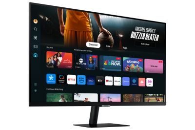 Монитор Samsung 32DM702 32" VA LED, SMART 3840x2160  2xUSB 2.0, 2xHDMI 1.4, USB-C, Wi-Fi 5, Bluetooth, Speakers, Black