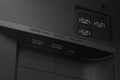 Монитор Samsung 32DM702 32" VA LED, SMART 3840x2160  2xUSB 2.0, 2xHDMI 1.4, USB-C, Wi-Fi 5, Bluetooth, Speakers, Black