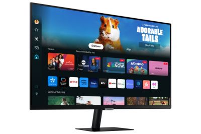 Монитор Samsung 32DM500 32" VA LED, SMART 1920x1080  2xUSB 2.0, 2xHDMI 1.4, Wi-Fi 5, Bluetooth, Speakers, Black