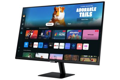 Монитор Samsung 32DM500 32" VA LED, SMART 1920x1080  2xUSB 2.0, 2xHDMI 1.4, Wi-Fi 5, Bluetooth, Speakers, Black