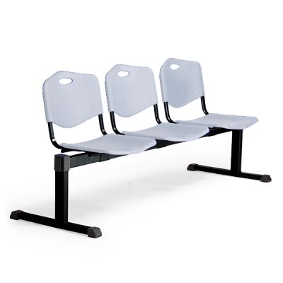 Пейка Iso Black Plastic Тройка, Пластмаса, Светлосива