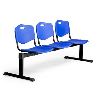 Пейка Iso Black Plastic Тройка, Пластмаса, Синя
