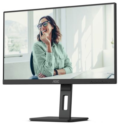 Монитор AOC 24P3CV, 23.8" IPS WLED, 1920x1080@75Hz, 4ms GtG, 300cd m/2, 1000:1, 50M:1 DCR, Adaptive Sync, FlickerFree, Low Blue Light, 2Wx2, Tilt, Height Adjust, Pivot, Swivel, HDMI, DP, USB hub