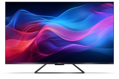 Телевизор Sharp 50GR8265E, 50" QLED Google TV, 4K Ultra HD  3840x2160 Slim, AQUOS 144 Hz, DVB-T/T2/C/S/S2, Active Motion 1400, HDR10, VRR, Dolby Atmos, Dolby Vision, DTS:X, FreeSync, Chromecast Built-in, HDMI 2.1 with eARC, 3.5mm Headphone jack / line-out