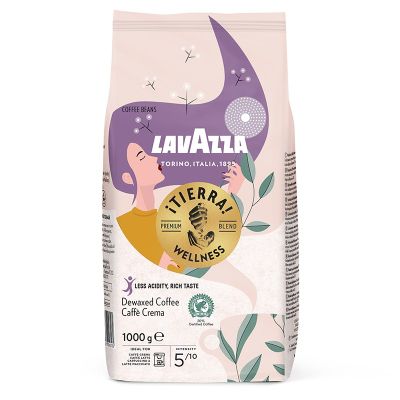 Кафе Lavazza iTierra! Wellness, на зърна, 1 kg