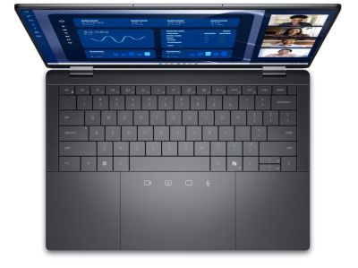Лаптоп Dell Latitude 9450, Intel Core Ultra 7 165U (12 MB Cache, up to 4.9 GHz), 2in1, 14" QHD+(2560x1600), IPS Touch, AS,AR, 16GB on board 7467 MT/s LPDDR5X, 512 GB SSD PCIe M.2, Intel Graphics, FHD IR Cam , WiFi 7, FPR, Backlot, Win 11 Pro, 3Y PS