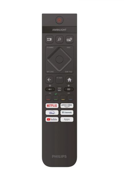 Телевизор Philips 50PUS7609/12, 50" UHD HD LED, 3840 x 2160, DVB-T/T2/T2-HD/C/S/S2, Pixel Precise Ultra HD, HDR+, HLG, Smart TV with new OS, Dolby Vision, Atmos HDMI, VRR, 2* USB, Cl+, 802.11n, Lan, 20W RMS, Black