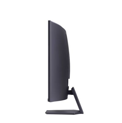 Монитор LG 32GS60QC-B, 31.5" UltraGear Curved Gaming VA, AG, 1ms, 180Hz, 3000:1, 300cd/m2, QHD (2560x1440), AMD FreeSync, HDR 10, sRGB 99%, HDMI, DisplayPort, Tilt, Headphone out, Black