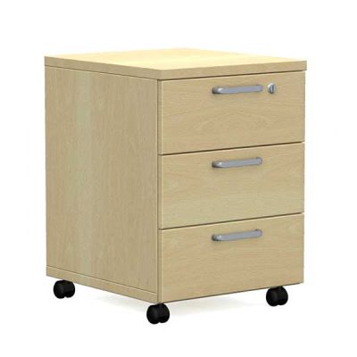 Контейнер на колелца BN Easy Space Три чекмеджета и заключване, 43x48x60 cm