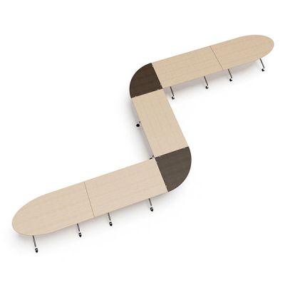 Сектор 1/4 окръжност BN Flib 80x80 cm